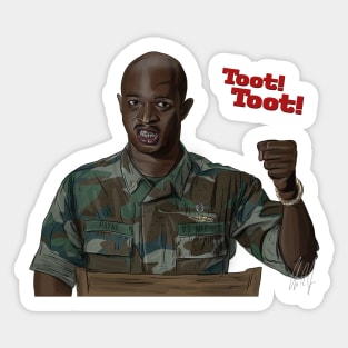 Major Payne: Toot! Toot! Sticker